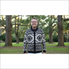 Gestrickte Herren-Strickjacke im nordischen Stil – Polokragen &amp; Reißverschluss