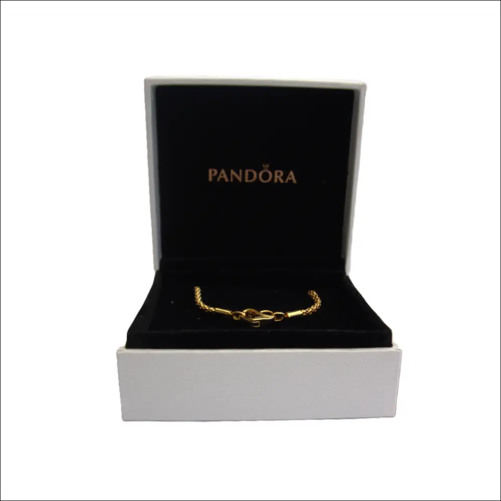 Studded Chain Armband Guldfärgad