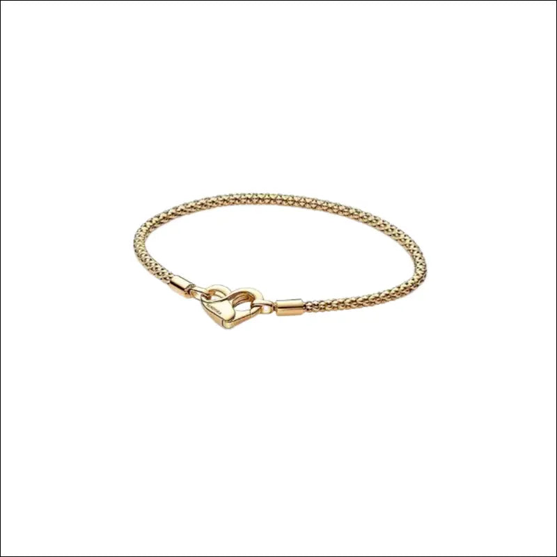 Studded Chain Armband Guldfärgad