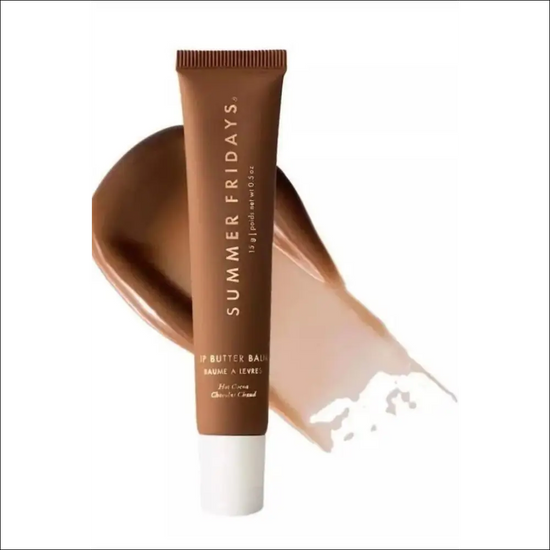 Summer Fridays Lip Mask 15 ml - Hot Cocoa läppbalsam med smörig konsistens för optimal återfuktning