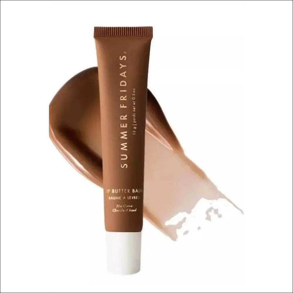 Summer Fridays Lip Mask 15 ml - Hot Cocoa läppbalsam med smörig konsistens för optimal återfuktning