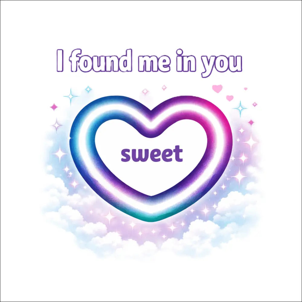 Sweetheart T-shirt i premiumkvalitet - Elegant och romantisk - Print Material