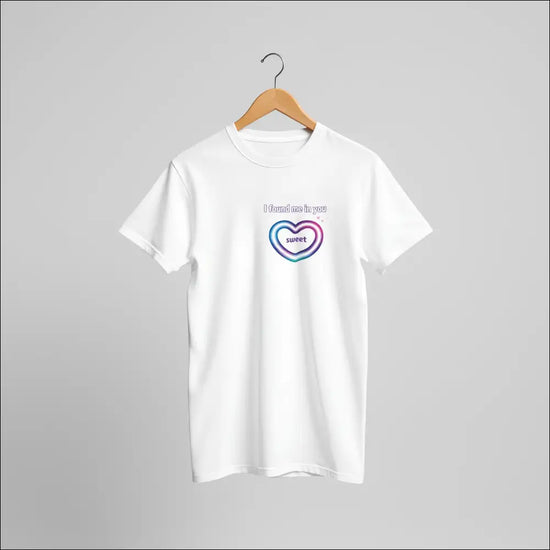 Sweetheart T-shirt i premiumkvalitet - Elegant och romantisk - Print Material