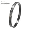Titan Armband med romerska siffror - Svart ZJ2188H - mutual