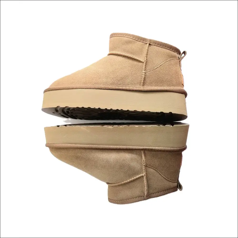 UGG Classic Ultra Mini Platform Chestnut med uggplush-foder - Stövletter