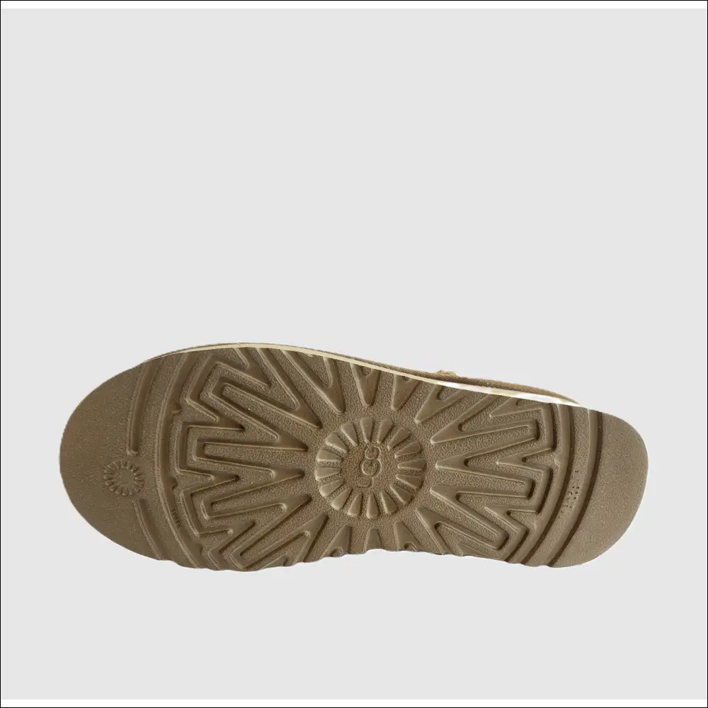 UGG Classic Ultra Mini Platform Chestnut med uggplush-foder - Stövletter