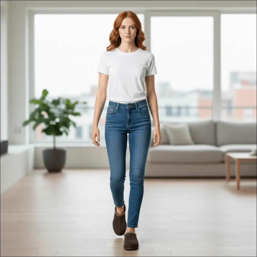 Ugg Tasman Bruna Varmfodrade Mockatofflor