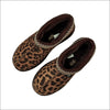 Ugg Tasman Chestnut - Trendiga leopardmönstrade tofflor med varmfodring och slip-on-design.