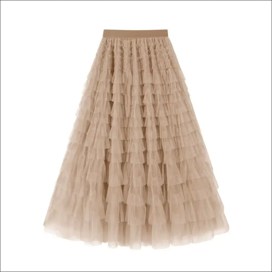 Volangkjol av tyll – feminin stilfavorit - Kjol