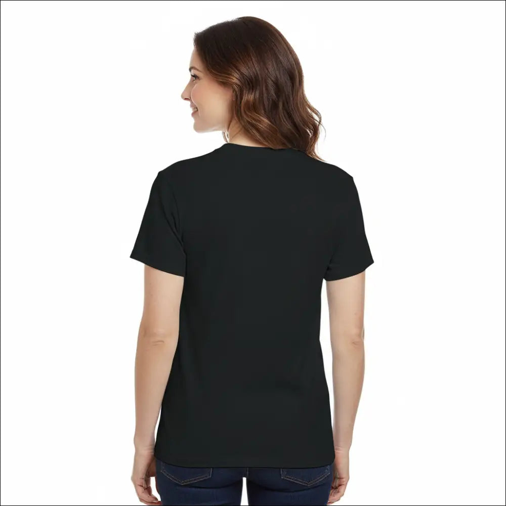 You.Only.Live.Once svart klassisk t-shirt - Print Material